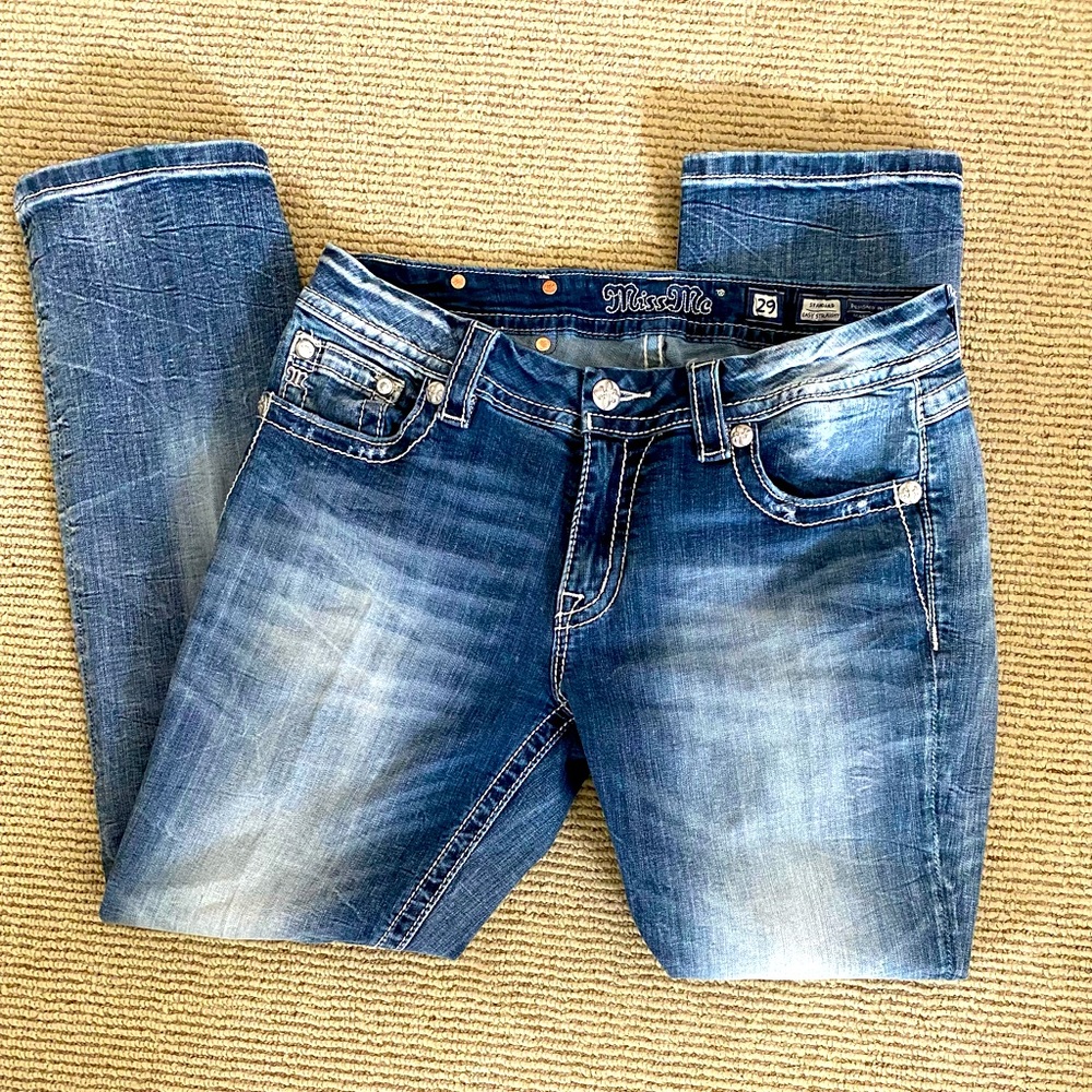 COPY - MISS ME Easy Straight Jeans